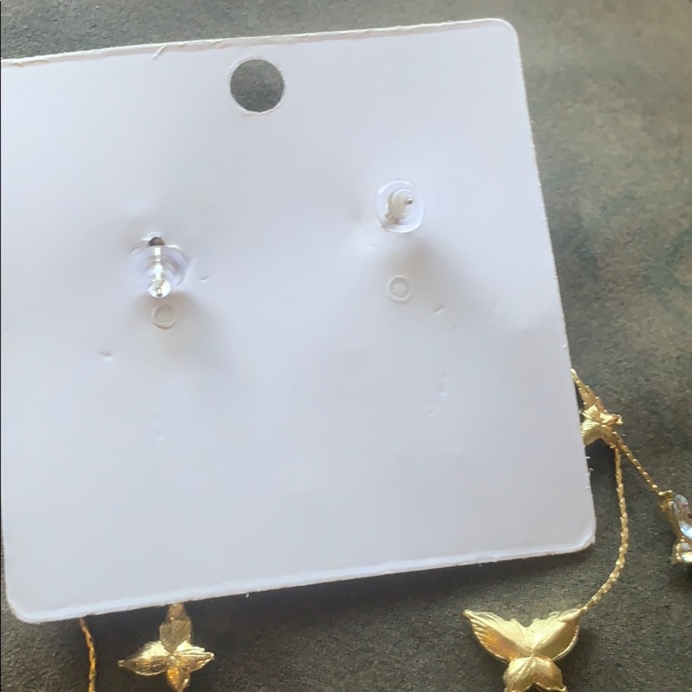 Butterfly earrings - Picture 3 of 3
